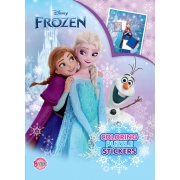 FROZEN COLORING PUZZLE STICKERS
